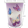 Fiesta Mariposas (Servilletas x20-Vasos 8oz x12-Platos 7" x12) Biodegradables