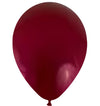 Paquetes Globos Estandar Solido Burbundy