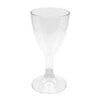 Copa de Vino Plástica Transparente Desechable x6 y x12 pcs