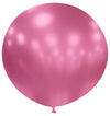 Globos Látex Biodegradables Espejo Cromado Fucsia