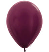 Globos Látex Biodegradables Satinados Perlado Uva K5