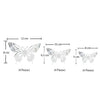 Mariposas Decorativas x12 -3 Tamaños