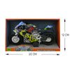 Juguete Moto de Carreras con Tracción de Impulso.