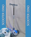 Patineta Scooter Dino-Capibara con Luz
