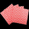 Servilleta Zig Zag Rojo x20