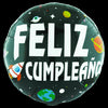 Globos Metalizados Feliz Cumpleaños 18" Círculos