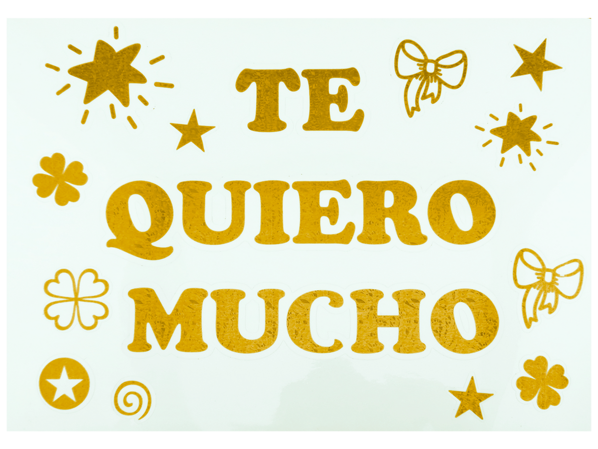 Stickers Para Globos Te Quiero Mucho – Bombatex