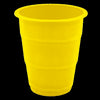 Vaso Plástico 8 Onzas Amarillo