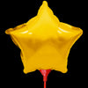 Globos Metalizados Estrellas 10"  con Vara