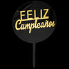 Adorno Torta - Topper Pastel Feliz Cumpleaños