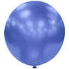 Globos Látex Biodegradables Espejo Cromado Azul