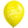 Globos Látex Biodegradables Corrientes Feliz Cumpleaños Surtidos