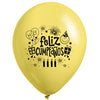 Globos Látex Biodegradables corrientes Feliz Cumpleaños Caras Felices Surtidos