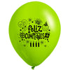 Globos Látex Biodegradables corrientes Feliz Cumpleaños Caras Felices Surtidos