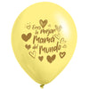 Globos Látex Biodegradables Pastel Eres la mejor Mamá Surtidos