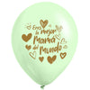 Globos Látex Biodegradables Pastel Eres la mejor Mamá Surtidos