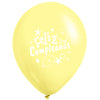 Globos Látex Biodegradables Corrientes Feliz Cumpleaños Surtidos