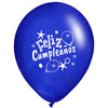 Globos Látex Biodegradables Corrientes Feliz Cumpleaños Surtidos