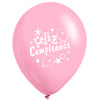 Globos Látex Biodegradables Corrientes Feliz Cumpleaños Surtidos