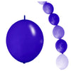 Globos Látex biodegradables Enlace Rapido Corrientes Azul Rey