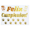 Stickers Para Globos Feliz Cumpleaños Mascotas