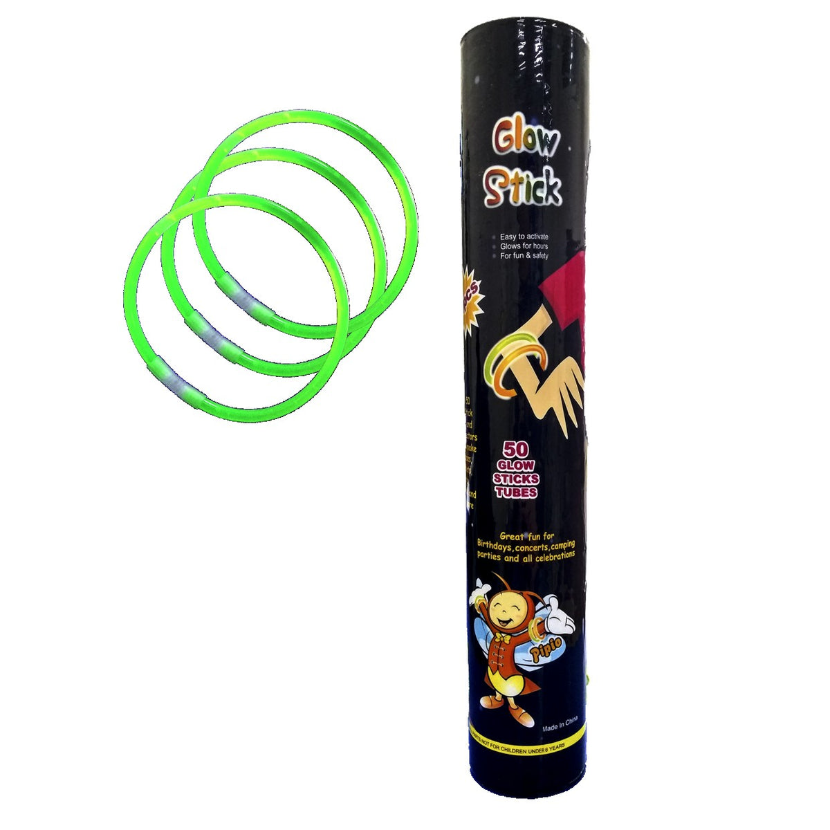 Manilla Luminosa Neón -Led Glow Stick x 50 – Bombatex